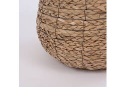 Plantenmand Mica Avalon zeegras rond lichbruin 31x30cm