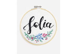 Borduurgaren Folia 10 strengen à 4m assorti