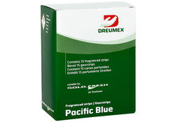 Luchtverfrisser Dreumex Gold Fresh Pacific Blue 15 strips