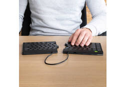Toetsenbord R-Go Split Break QWERTY WL zwart