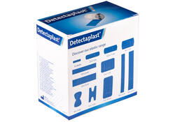 Elastische blauwe textielpleister Detectaplast 6cmx5m