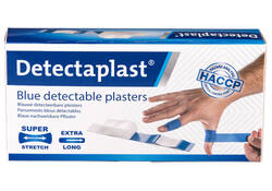 Elastische blauwe textielpleister Detectaplast 180x20mm