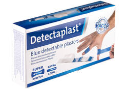 Elastische blauwe textielpleister Detectaplast 180x20mm