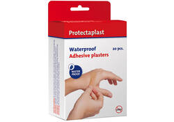 Waterafstotende bruine pleisters Protectaplast assorti