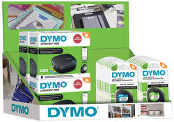 Labelprinter Dymo LetraTag 200B draagbaar bluetooth 12mm display 26 stuks