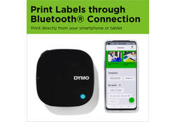 Labelprinter Dymo LetraTag 200B draagbaar bluetooth 12mm display 26 stuks