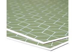 Placemat IEZZY Japanse kersenbloesem groen