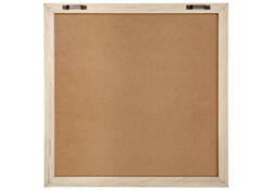 Letterbord IEZZY 30x30cm naturel hout