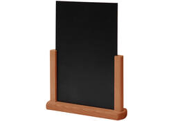 Tafelkrijtbord IEZZY A5 lichtbruin hout