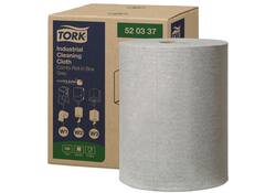 Reinigingsdoek Tork Industrial Combi W1/2/3 nonwoven 390vel grijs 520337