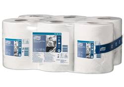 Poetspapier Tork Wiping Plus M2 Centerfeed 2-laags 125m wit 130044
