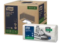 Reinigingsdoek Tork Heavy-Duty Cleaning XL W4 nonwoven 70 vel wit 530180