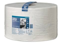Poetspapier Tork Wiping Plus W1 2-laags 1500vel wit 130045