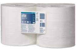 Poetspapier Tork Wiping Advanced Combi W1/2 1-laags 460m wit 131135