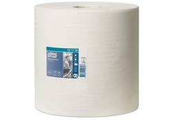 Poetspapier Tork Wiping Advanced Combi W1/2 1-laags 460m wit 131135