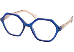 Leesbril I Need You Stella +3.00 dpt blauw