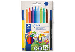 Kleurstift Staedtler Noris 326 kartonnen etui 10 kleuren