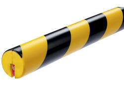 Beschermingsprofiel Durable E8R hoek 1m geel zwart