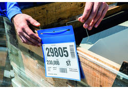 Documenthoes Durable A4 met ophangbeugel liggend blauw 50 stuks