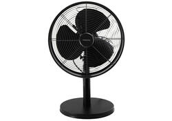 Tafelventilator Tomado Ø 35 cm retro zwart