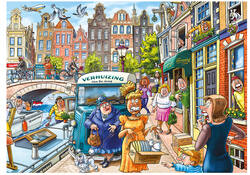Puzzel Wasgij Original 45 Verhuisdag! 1000st