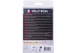 Gelschrijver Sakura Gelly Roll Gold Silver Shadow set à 10 kleuren