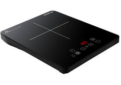 Kookplaat Inventum inductie 1 zone zwart