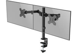 Monitorarm Quantore 2 schermen 17-27 inch zwart