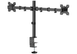 Monitorarm Quantore 2 schermen 17-27 inch zwart