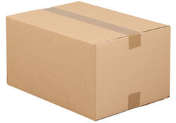 Verzenddoos IEZZY 250x150x140mm B-golf bruin
