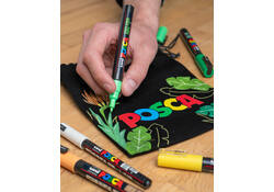 Verfstift Posca PC1MC extra fijn assorti set à 8 stuks