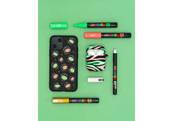 Verfstift Posca PC1MC extra fijn assorti set à 8 stuks