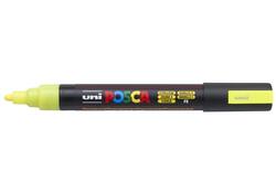 Verfstift Posca PC5M medium fluor geel
