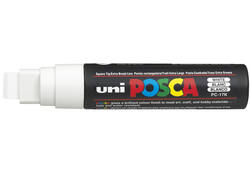 Verfstift Posca PC17K extra breed rechthoek wit