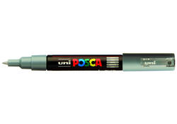 Verfstift Posca PC1MC extra fijn grijs