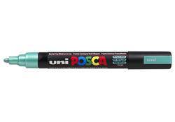 Verfstift Posca PC5M medium metallic groen