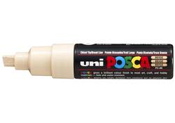 Verfstift Posca PC8K breed schuin beige