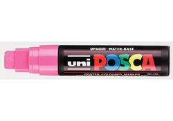 Verfstift Posca PC17K extra breed rechthoek roze