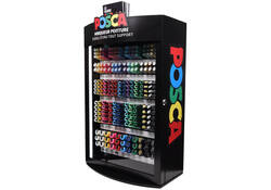 Verfstift Posca meubel met 281 kleuren en breedtes assorti