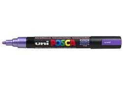 Verfstift Posca PC5M medium metallic paars