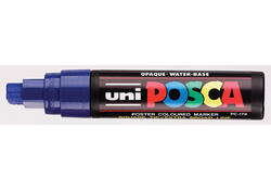 Verfstift Posca PC17K extra breed rechthoek donkerblauw