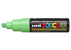 Verfstift Posca PC8K breed schuin fluor groen