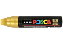 Verfstift Posca PC17K extra breed rechthoek goud