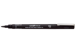 Fineliner Uni-ball Pin beitelpunt 2mm zwart