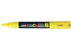 Verfstift Posca PC1MC extra fijn geel