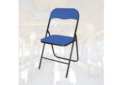 Klapstoel BRASQ FC100 blauw-zwart&nbsp;&nbsp;&nbsp;&nbsp;&nbsp;&nbsp;&nbsp;&nbsp;&nbsp;&nbsp;&nbsp;&nbsp;