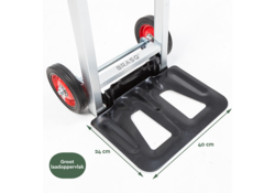 Steekwagen BRASQ stalen plateau 90 kg