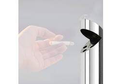 Asbak BRASQ wand AT200 RVS