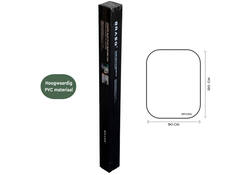 Stoelmat BRASQ PVC 90x120 voor harde vloer