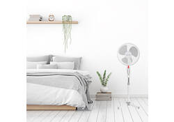 Statiefventilator BRASQ F300 Ø 40cm wit